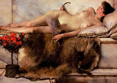 In the Tepidarium Lawrence Alma Tadema